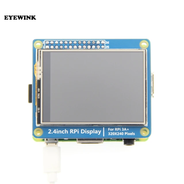 Écran Tactile LCD TFT pour Raspberry Pi 4, 2.4 Pouces, 320x240