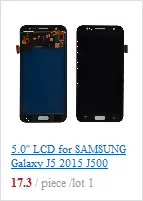 Телефон ЖК-пластинчатый Корпус Передняя рамка средняя рамка для Samsung Galaxy J5 Pro J530 J530F J530G J530FD+ клей