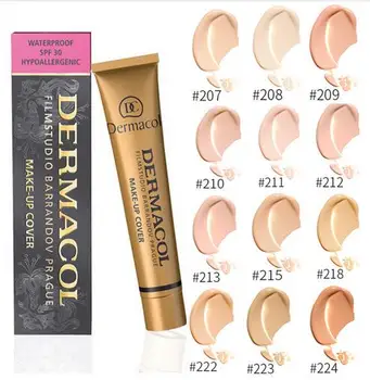 

Freckle Removing Concealer dermacols Makeup For Face Foundation Cover Freckles Acne Marks Waterproof Cosmetic Palette Contouring