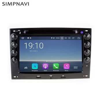 

7 Inch Android In Dash Car DVD Player Multimedia For Renault Megane 2 2003-2010 Built in Carplay AndroidAuto DSP 15Bands EQ