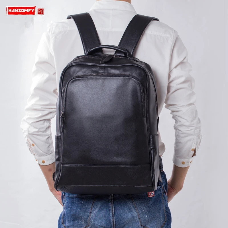 Sade Large Capacity Casual Backpack School School Bag Travel Bag Men Business Bag Ladies Backpack 