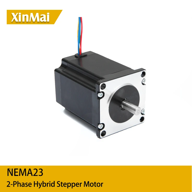 Nema 23 шаговый двигатель 2 фазы 4-Leads 283 22 Ozin 2N M 76 мм ЧПУ 3d принтер 57HS7630 1.8deg |