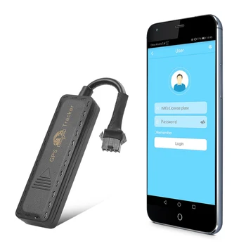 

Flexible Car GPS Tracker GSM BDS Vehicle Tracking Device Shock Alarm Support Oil Breakpoint Displacement Alarm 83x24x10mm