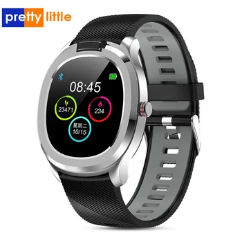 

prettylittle Smart Watch Men Body Temperature Measurement Heart Rate Monitor ip68 Waterproof Smartwatch android fitness tracker