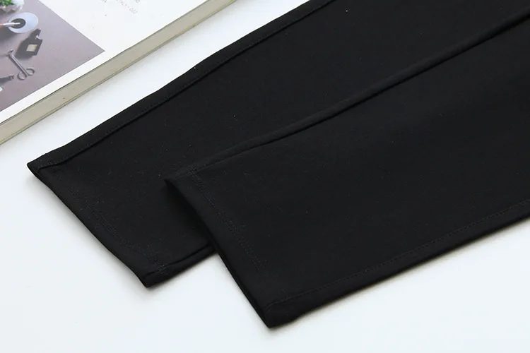 Повседневные женские леггинсы, осень, 2XL-8XL размера плюс, модная одежда, обтягивающие, с высокой растягивающейся подошвой, женские леггинсы со стразами, JL-964