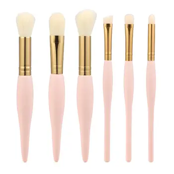 

6pcs Pro Makeup Brushes Set Cosmetic Eyeshadow Powder Foundation Blush Lip Brush Tool dropshipping
