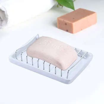 

NEW Bathroom Soap Dishes Storage Holder Soapbox Plate Tray Drain Creative Bath Tools Portable Bathroom Soap Dish Storage Box