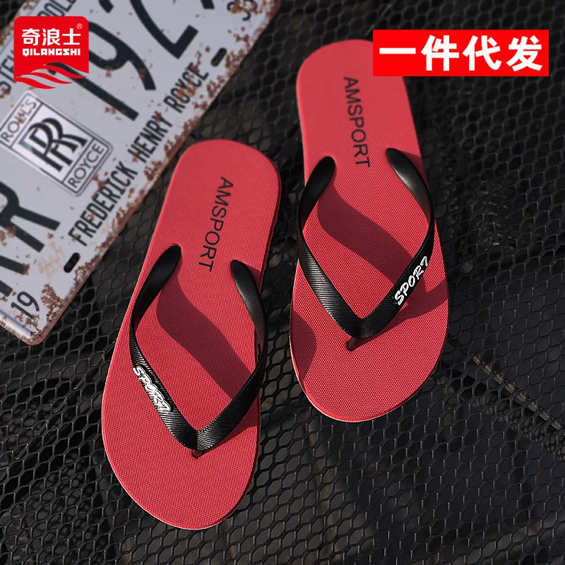 

2019 New Style Summer Men's Flip-flops Top Grade Eva Flip-flop Beach Slippers Classic Angle Slippers Men's