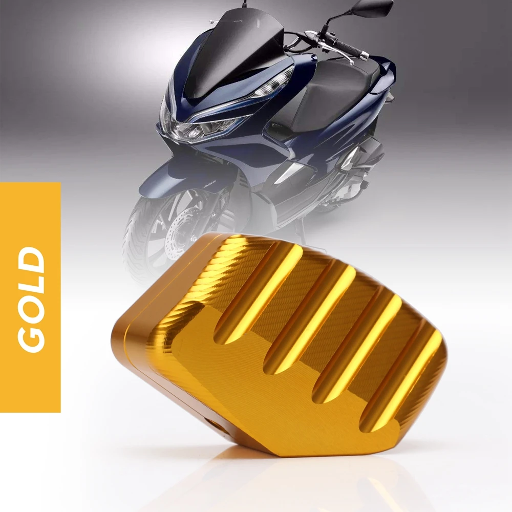 Gold CNC мотоцикл FORZA 300 125 250 подножка боковая подставка расширение колодки опорная пластина для Honda Forza300 125 250 MF13 - Цвет: Gold