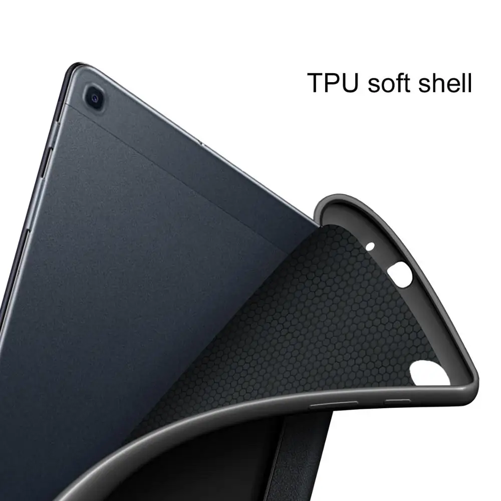 Ультра тонкий PU чехол для samsung Galaxy tab A 10 1 SM T510 T515 планшет a 10.1 2019 чехол|Чехлы