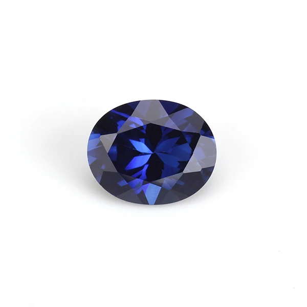 34# 5*7mm Blue Corundum For Loose Corundum For Jewelry Marking 5pcs/bag DIY Making