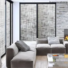 Новая оконная стеклянная пленка для раздвижной двери спальни 45*200 см/лот декоративная оконная пленка с тиснением матовые электростатические наклейки