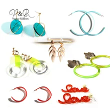 925 스털링 실버 포스트 빅 c-후프 (China)