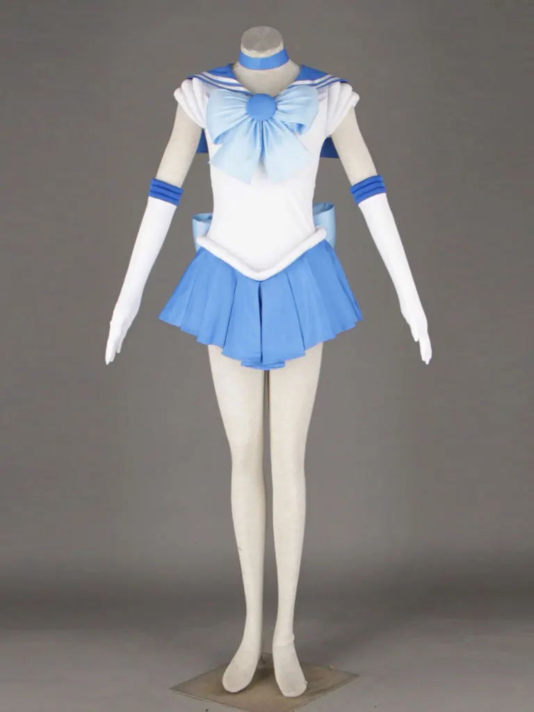 Sailor Moon Sailor Mizuno Ami боевой костюм косплей костюм O