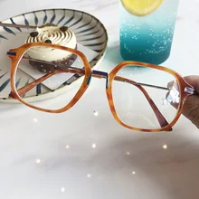 MINCL модные очки для женщин и мужчин винтажные Квадратные прозрачные очки оправа для очков прозрачные линзы унисекс NX