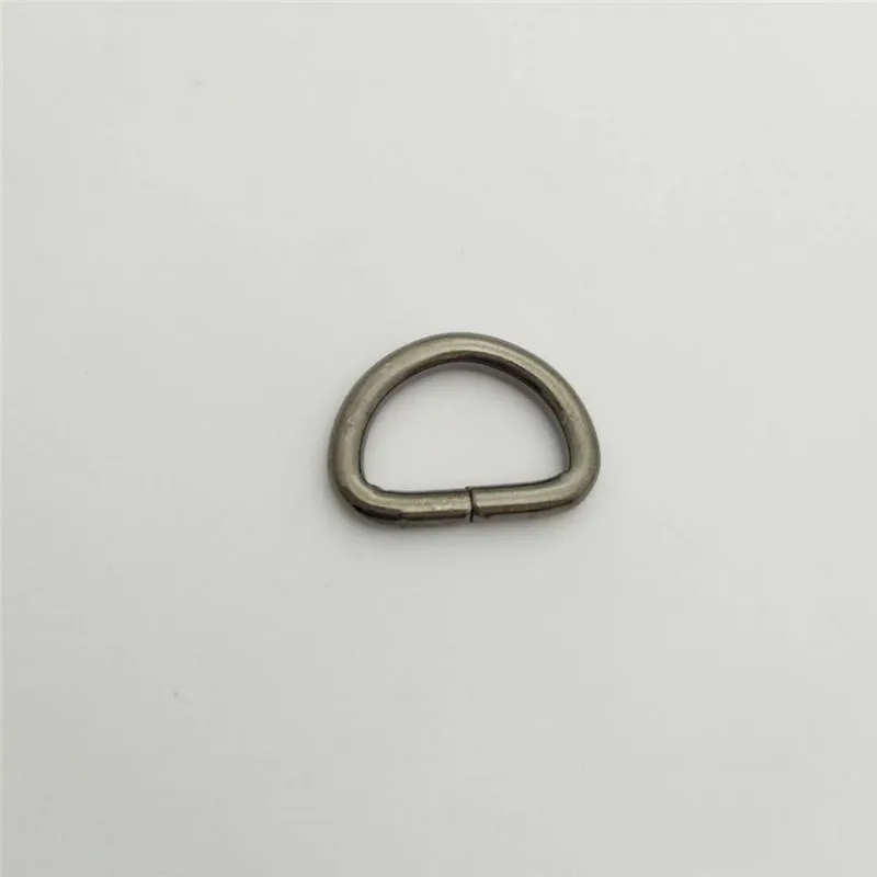 100pcs 24mm Metal D Shape Ring Buckle for Shoulder Bag Handbag Purse