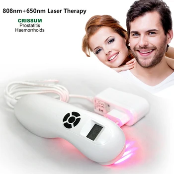 

510mW 650nm and 808nm LLLT Cold Laser Therapy Device Powerful Handheld Pain Relief with Laser Goggles Glasses