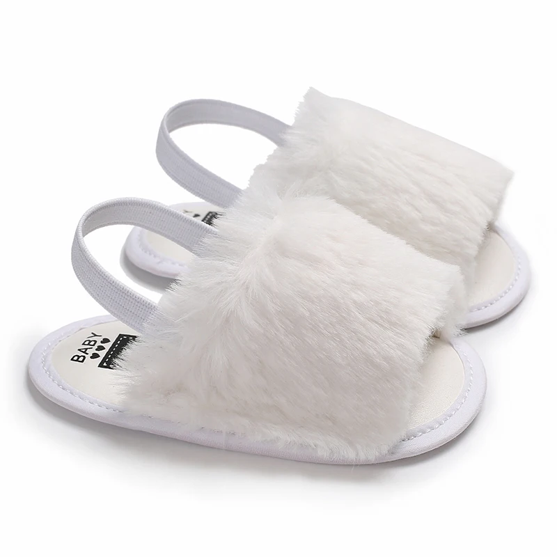 Newborn Toddler Shoes Baby Soft Soled Sandals Lace Soft Soled Shoes Beach Shoes  Slippers Non Slip Sandals 0-18M First Walkers