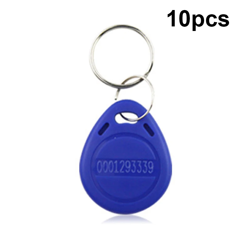 2/5/10Pcs 125Khz Key Copy Rewritable Writable Rewrite EM ID T5577 Keyfobs RFID Tag Ring Card Proximity Token Access Duplicate smart lever door lock Access Control Systems