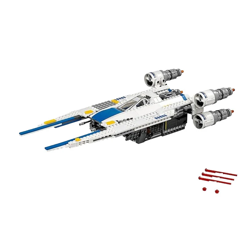 Звездные войны фильм Rogue One Rebel U истребитель Jyn erso 679 шт. строительные блоки игрушки для детей Совместимые Звездные войны наборы