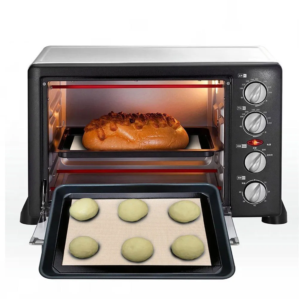 Newest Silicone Baking Mats Non Stick Baking Microwavable Sheet Liner Pads Kitchen Tools for Bread Cookie Macaroon Biscuits