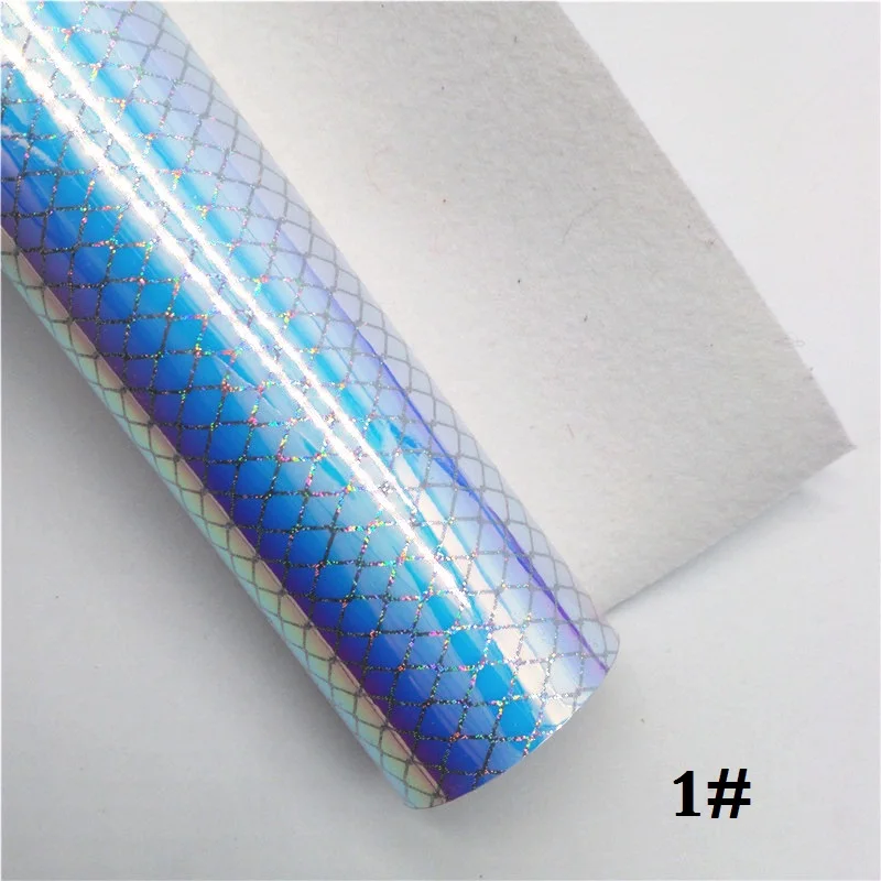 Glitterwishcome 21X29 см A4 размер винил для бантов переливающийся бриллиант кожа ткань искусственная кожа листы для бантов, GM640A - Цвет: 1