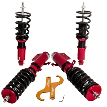 

For Toyota Celica 4pcs 24 Step Adj. Damper Coilover Absorbers Adjustable Height 2001 2002 2003 2004 2005 Suspension strut