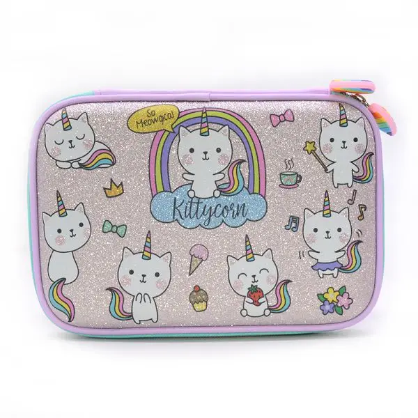 Футляр для карандашей обратно в школу материалы escolar trousse solaire stylo unicorn estuches kalemlik kalem kutusu astuccio - Цвет: K