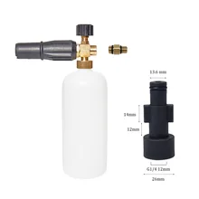 Высокая Давление Автомобильная моечная машина пенная насадка 1L для Nilfisk Gerni серии мыльной пены Cannon-пистолет для монтажной пены