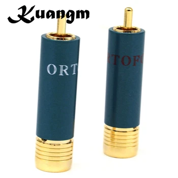 

Gold-plated HIFI RCA Plug Hi-end Ortofon Reference 8NX RCA Connectors