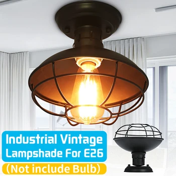 

Retro Industrial Pendant Light Living Room Ceiling Chandelier Home Office Decorative Lamp
