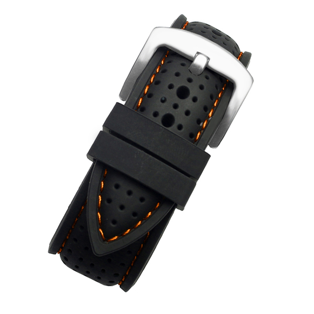 Ademende Siliconen Sport Band Voor Huawei Samsung Horlogeband 20 Mm 22 Mm Rubber Strap Voor Mido- T-issot O-Mega Accessoi