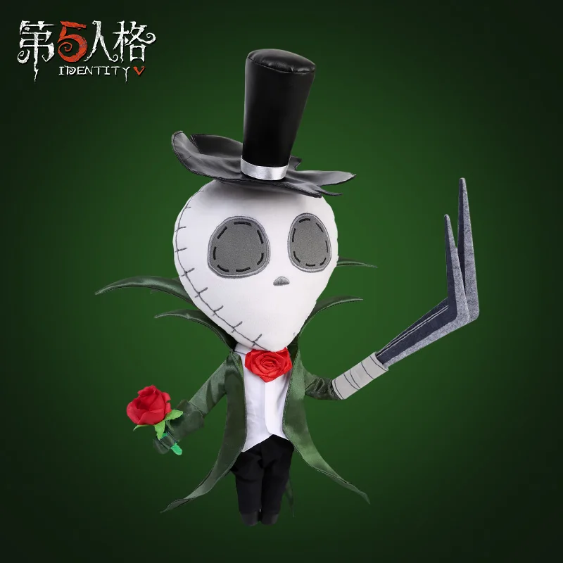 

Anime Identity V Hunter The Ripper Artist Jack Cosplay Pillow Plushie Toy Plush Stuffed Doll Change Clothing Christmas Gifts