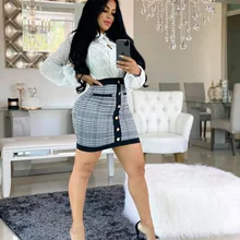 Yooneedi летние сексуальные женские юбки 2 цвета стильные элегантные стильные женские мини-юбки WMZ-2525