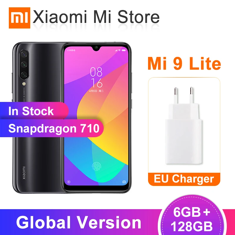 

In Stock Global Version Xiaomi Mi 9 Lite 6GB 128GB Smartphone Snapdragon 710 48MP Triple Camera 4030mAh 6.39" Screen NFC