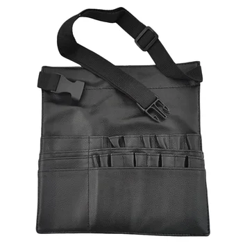 

LJL-22 Pockets Professional Cosmetic Makeup Brush Bag with Artist Belt Strap for Women (Brush Not Included)