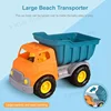 Children Beach Toys Baby Beach Game Toy Kit Sand Box Sand Table Sand Bucket Set Summer Toys for Beach Play Sand Water Play Cart 3