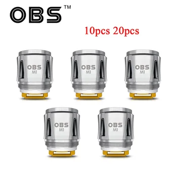 

20pcs!!! Original OBS Draco Replacement Coil 0.2ohm M1 Mesh Coil Head for OBS Draco Starter Kit / OBS Cube Kit Ecig Vape Coil