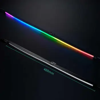 

2x400mm Computer Cases 5v Home Colorful Easy Install Multipurpose LED Light Strip Strong Adhesive Digital RGB Flexible Mounting