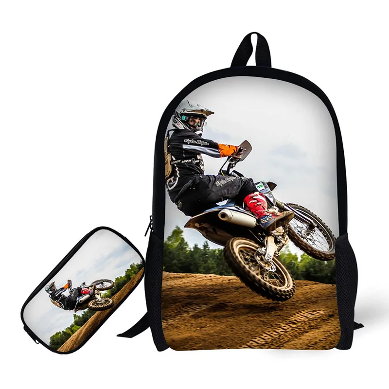 Спортивный мотоциклетный мужской рюкзак с принтом, детская школьная сумка для мальчика, рюкзак для ноутбука, рюкзак Rugtas Mochila Escolar 17 дюймов - Цвет: HW7212CK