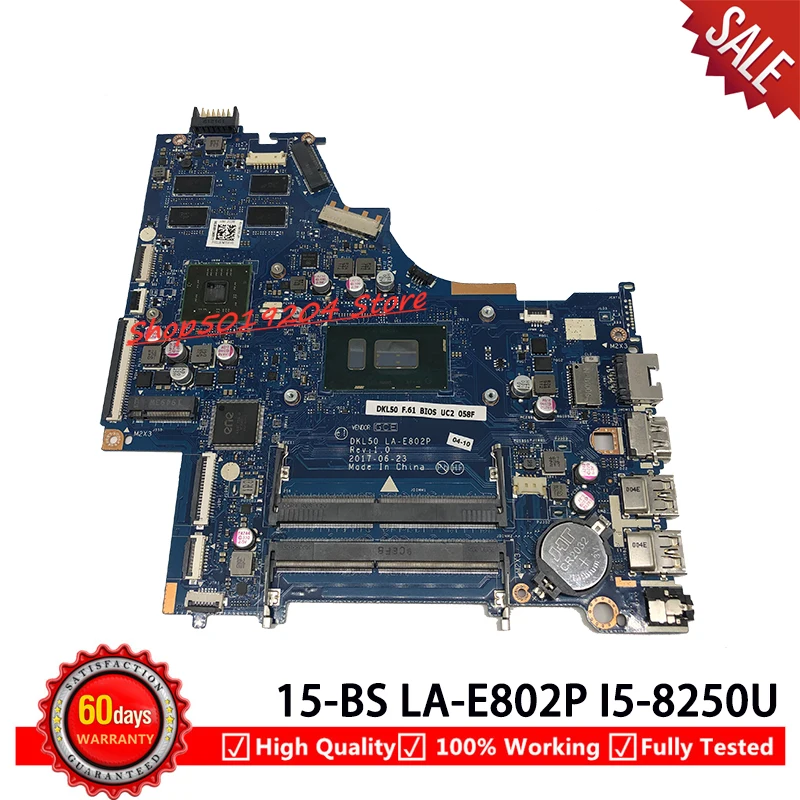Материнская плата DKL50 для ноутбука HP 15-BS 15T-BS материнская 934910-001 934910-601 940741-001 940741-501 |