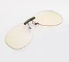 New Unisex Eyeglasses Clip-On Clip Lens For Light Anti Blue Ray Computer Phone Game TV Working Eyewear Glasses UV400 2