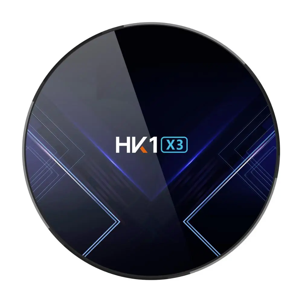 Android Установочная коробка Hk1 X3 Smart Tv Box Android 9,0 4 Гб ОЗУ 128 Гб 4k Amlogic S905x3 Netfilx Youtube 5GWifi BT4.0 3D 8k ТВ-приставка