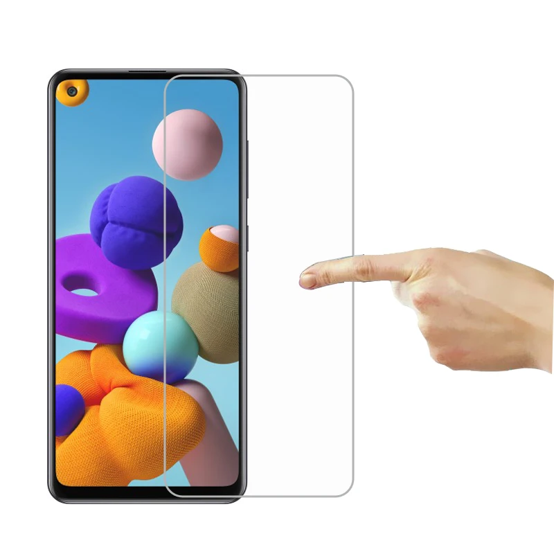 Закаленное стекло Galaxy A21S протектор экрана 9D Защитное для Samsung SM-A217F SM-A217M SM-A217N