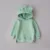 Winter Toddler Baby Kids Boy Girl Hooded Cartoon Ear Hoodie Sweatshirt Tops Clothes roupa infantil solid yellow grey Hoodies 8