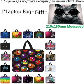 

For Huawei Chuwi iPad Pro 11 Rubber 21x18cm Gaming Mousepad+Sleeve 10 13 14 Laptop Bag 15 12 17 9.7 Notebook Tablet Netbook Case