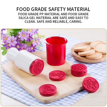 

Cake Mold Stamps Cookie Press DIY Decoration Baking Tool Cookie Press Stamps Cookie Stamp Stamps Moulds Cookie Hand Press Mould
