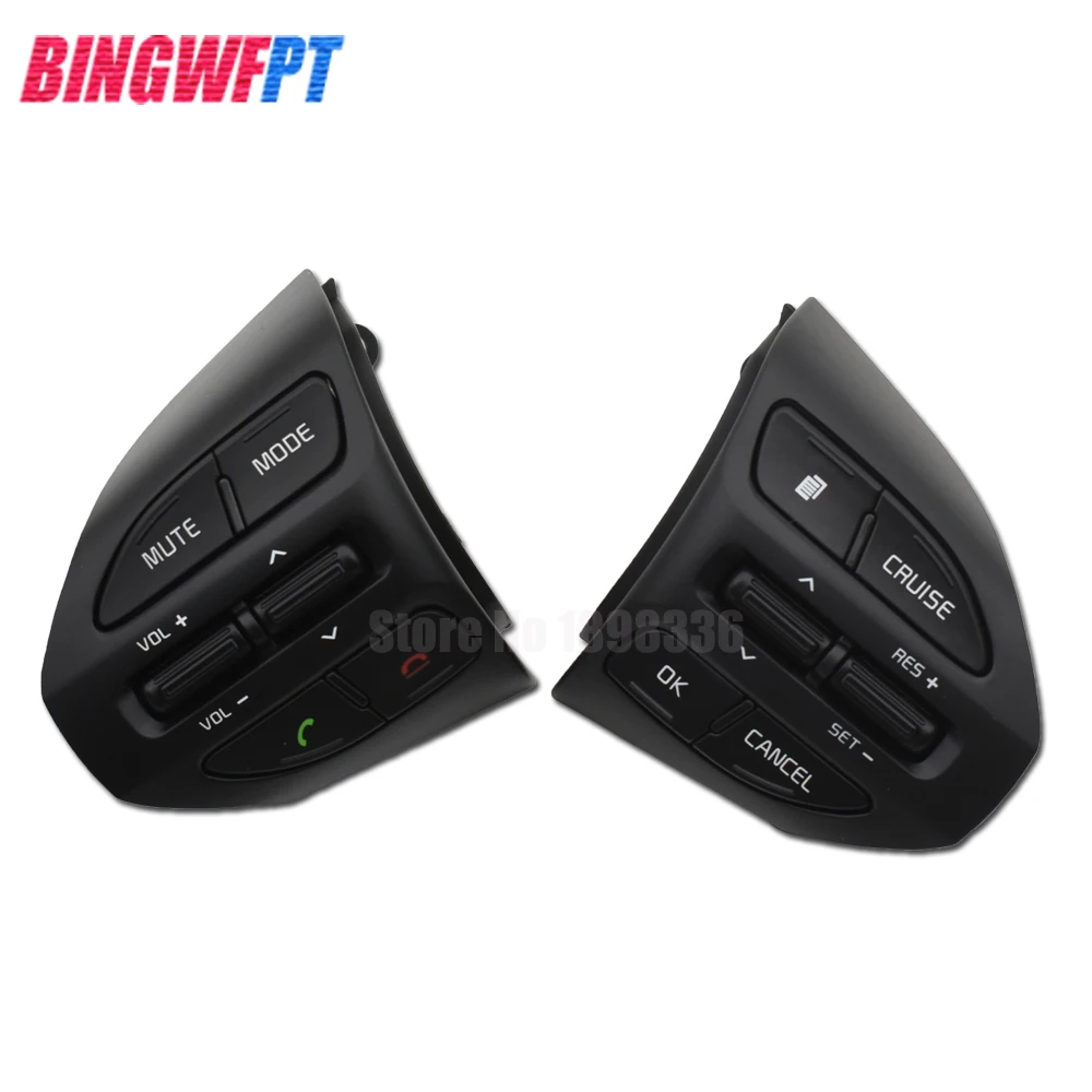 Кнопки рулевого колеса Bluetooth телефон круиз контроль переключатель для руля с кабелем для Kia KX3