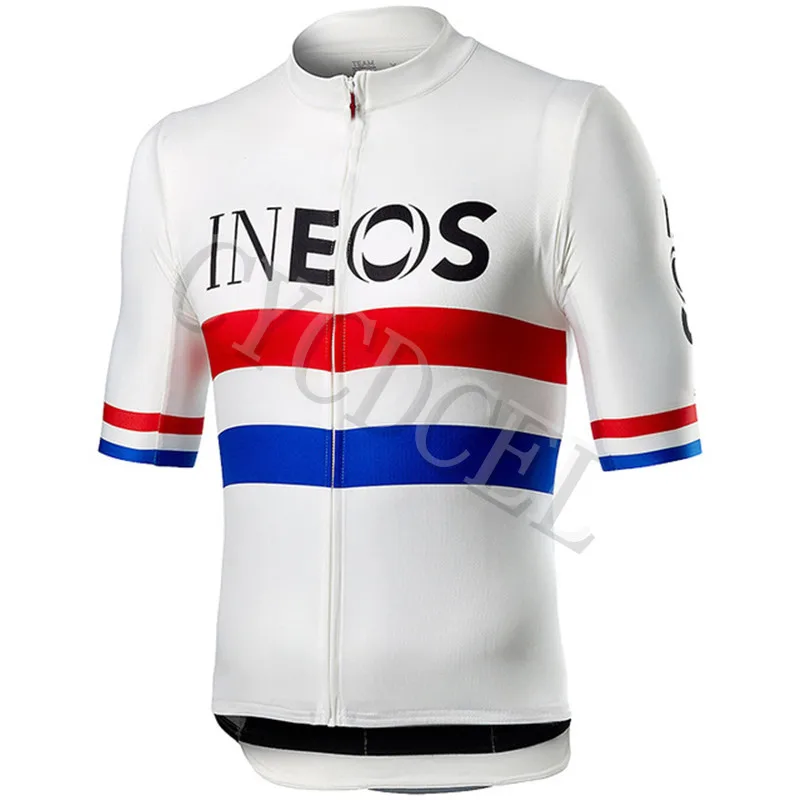 INEOS Pro велосипедной команды Джерси 16D велосипедные шорты комплект Ropa Ciclismo мужские летние быстросохнущие велосипед Майо Одежда - Цвет: Only jersey 13