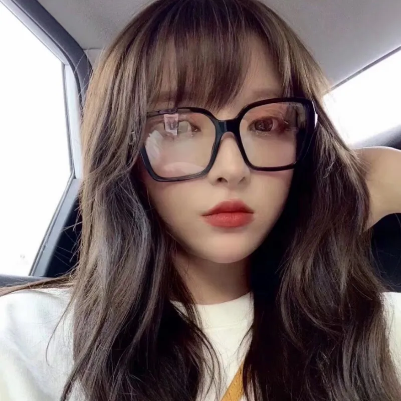 

Black Ladies Computer Square Glasses Frame Luxury Men Optics Eyewear Frame Brand Designer Office Eye Spectacles